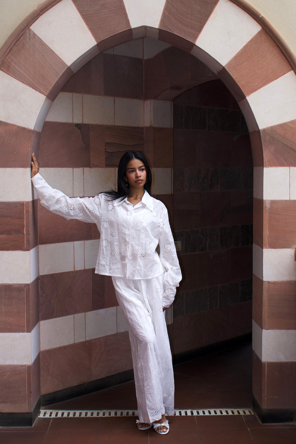 CUTWORK SET - WHITE